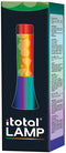 i-Total Lavalamp - Lava Lamp - Sfeerlamp - 30x9 cm - Glas/Aluminium - 25W - Regenboog - XL2461