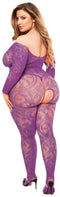 Dames jumpsuit Baci Lingerie Bodystocking (Queen)