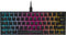 Corsair K65 RGB Mini - Mechanisch Gamingtoetsenbord - 60% formaat CHERRY MX Red - Zwart