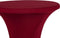 Alora Statafelrok rood bordeaux 80 cm - Statafel Tafelrok - Statafelhoes - Stretch – ∅80 x 110 cm – geschikt voor Horeca Evenementen - Sta Tafel Hoes - Statafel - Staantafelhoes - Cocktailparty - Trouwerij - Sta-tafel rok