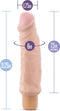 Blush Dildo Love Toy AU NATUREL HOME WRECKER BEIGE
