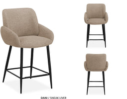 MX-Sofa - Barstoel Dani / Kleur: Liver