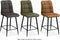 MX Sofa Barstoel Dex - Cognac (set van 2 stoelen)