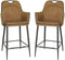 MX Sofa Barstoel Morris - Cognac (set van 2 stoelen)