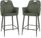MX Sofa Barstoel Morris - Mosgroen (set van 2 stoelen)