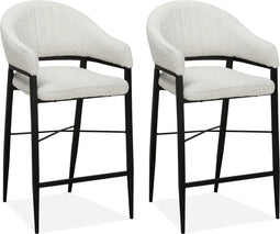 MX Sofa Barstoel Ravenna - Pearl (set van 2 stoelen)