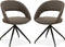 MX Sofa Draaibare Eetkamerstoel Yara - Mouse (set van 2 stuks)