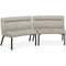 MX Sofa Eetkamer bank Jagger - Sand (set van 2 stuks)