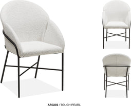 MX Sofa Eetkamer stoel Argos | kleur: Pearl