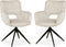 MX Sofa Eetkamer stoel Darwin - Natural (set van 2 stuks)