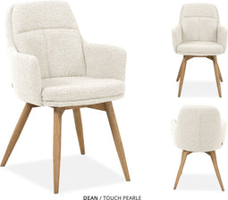 MX Sofa Eetkamer stoel Dean | kleur: Pearl