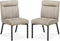 MX Sofa Eetkamer stoel Jagger - Sand (set van 2 stuks)