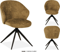MX Sofa Eetkamer stoel Jane | kleur: Curry