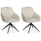 MX Sofa Eetkamer stoel Luka - Toffee (set van 2 stuks)