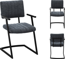 MX Sofa Eetkamer stoel Mats | kleur: Black