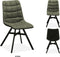 MX Sofa Eetkamer stoel Nynke | kleur: Mos