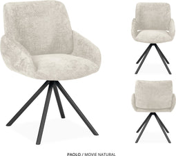 MX Sofa Eetkamer stoel Paolo | kleur: Natural
