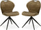 MX Sofa Eetkamer stoel River - Curry (set van 2 stuks)