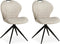 MX Sofa Eetkamer stoel River - Natural (set van 2 stuks)