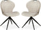 MX Sofa Eetkamer stoel River - Natural (set van 2 stuks)