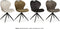 MX Sofa Eetkamer stoel River - Taupe (set van 2 stuks)