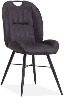 MX Sofa Eetkamer stoel Shelton | kleur: Antraciet