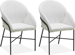 MX Sofa Eetkamerstoel Argos - Pearl (set van 2 stuks)