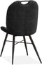 MX Sofa Eetkamerstoel Austin - Antraciet (set van 2 stoelen)