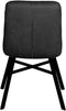 MX Sofa Eetkamerstoel Bowie - Antraciet (set van 2 stoelen)