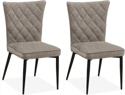 MX Sofa Eetkamerstoel Ferry - Ash (set van 2 stoelen)