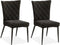 MX Sofa Eetkamerstoel Ferry - Black (set van 2 stoelen)