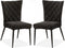 MX Sofa Eetkamerstoel Ferry - Black (set van 2 stoelen)