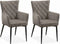 MX Sofa Eetkamerstoel Fleur - Ash (set van 2 stoelen)