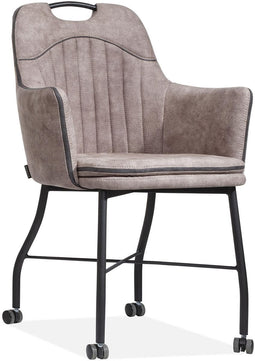 MX Sofa Eetkamerstoel Floria | kleur: Lever