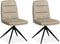 MX Sofa Eetkamerstoel Giza - Sand (set van 2 stoelen)