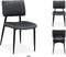 MX Sofa Eetkamerstoel Ivan | kleur: Antraciet