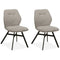 MX Sofa Eetkamerstoel Jaimie - Dolphin (set van 2 stoelen)