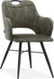 MX Sofa Eetkamerstoel Jewel Goldy Hunter met armleuning