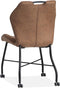 MX Sofa Eetkamerstoel Lee - Cognac (set van 2 stuks)