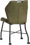 MX Sofa Eetkamerstoel Lee - Olijfgroen (set van 2 stuks)