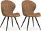 MX Sofa Eetkamerstoel Magic - Cognac (set van 2 stuks)