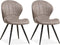 MX Sofa Eetkamerstoel Magic - Pebble (set van 2 stuks)
