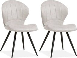 MX Sofa Eetkamerstoel Magic - Sand (set van 2 stoelen)