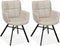MX Sofa Eetkamerstoel Marcon - Sand (set van 2 stuks)
