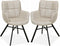 MX Sofa Eetkamerstoel Marcon - Sand (set van 2 stuks)