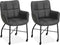 MX Sofa Eetkamerstoel Maud - Antraciet (set van 2 stuks)