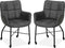 MX Sofa Eetkamerstoel Maud - Antraciet (set van 2 stuks)