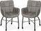 MX Sofa Eetkamerstoel Maud - Grey (set van 2 stuks)