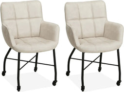 MX Sofa Eetkamerstoel Maud - Toffee (set van 2 stuks)