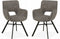 MX Sofa Eetkamerstoel Mercury - Ash (set van 2 stoelen)